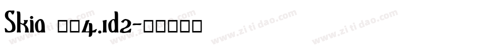 Skia 常规4.1d2字体转换